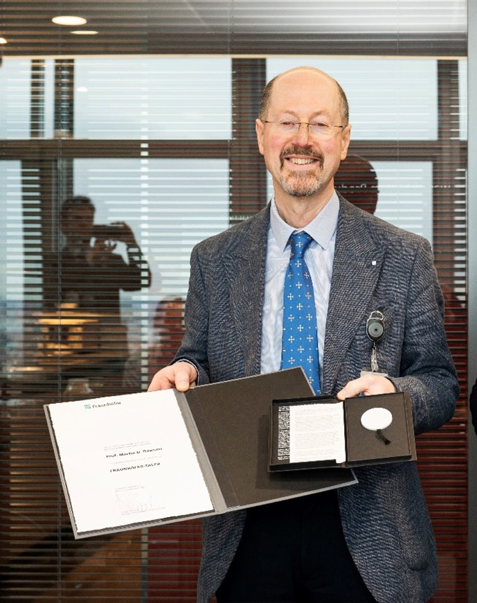 Prof Martin Dawson awarded Taler Medal Prof Martin Dawson awarded Taler Medal
