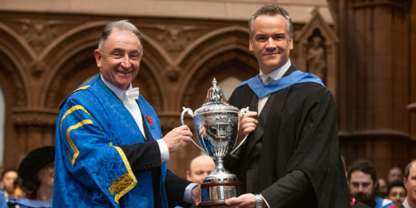 Professor Sir Jim McDonald and Michael Bonsor Professor Sir Jim McDonald and Michael Bonsor