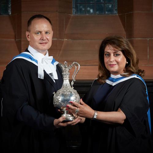 Calum Paterson and Baroness Nosheena Mobarik are Strathclyde Alumni of the Year 2017 Calum Paterson and Baroness Nosheena Mobarik are Strathclyde Alumni of the Year 2017
