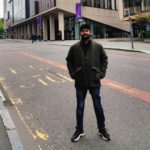 Anku Kumar outside the Technology & Innovation Centre (TIC) Anku Kumar outside the Technology & Innovation Centre (TIC)