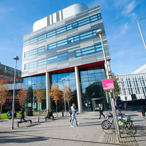 students walking outside the Strathclyde Institute for Pharmacy & Biomedical Sciences building students walking outside the Strathclyde Institute for Pharmacy & Biomedical Sciences building