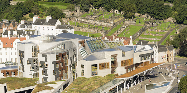 Scottish Parliament from above600x300 Scottish Parliament from above600x300