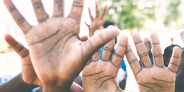 Kids hands up Kids hands up