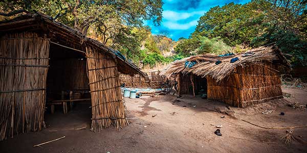 Village in Malawi. Village in Malawi.