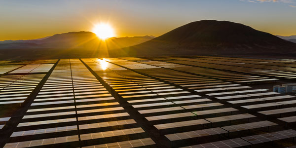 solar panels in the desert solar panels in the desert