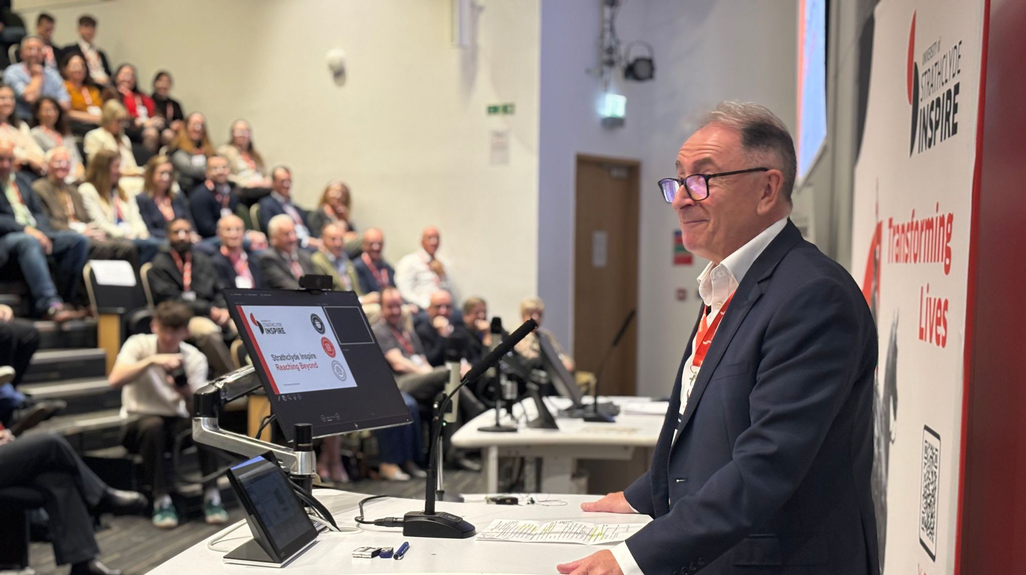 Sir Jim McDonald at Inspire Summit