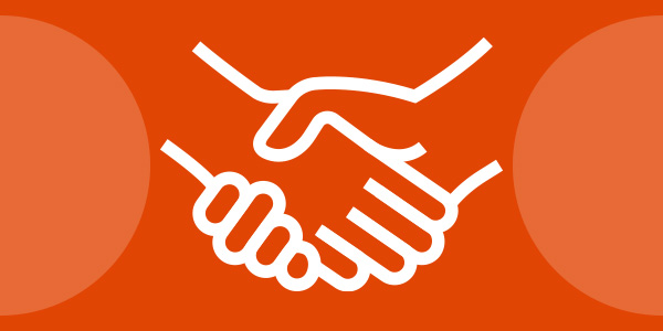 Icon of people shaking hands Icon of people shaking hands